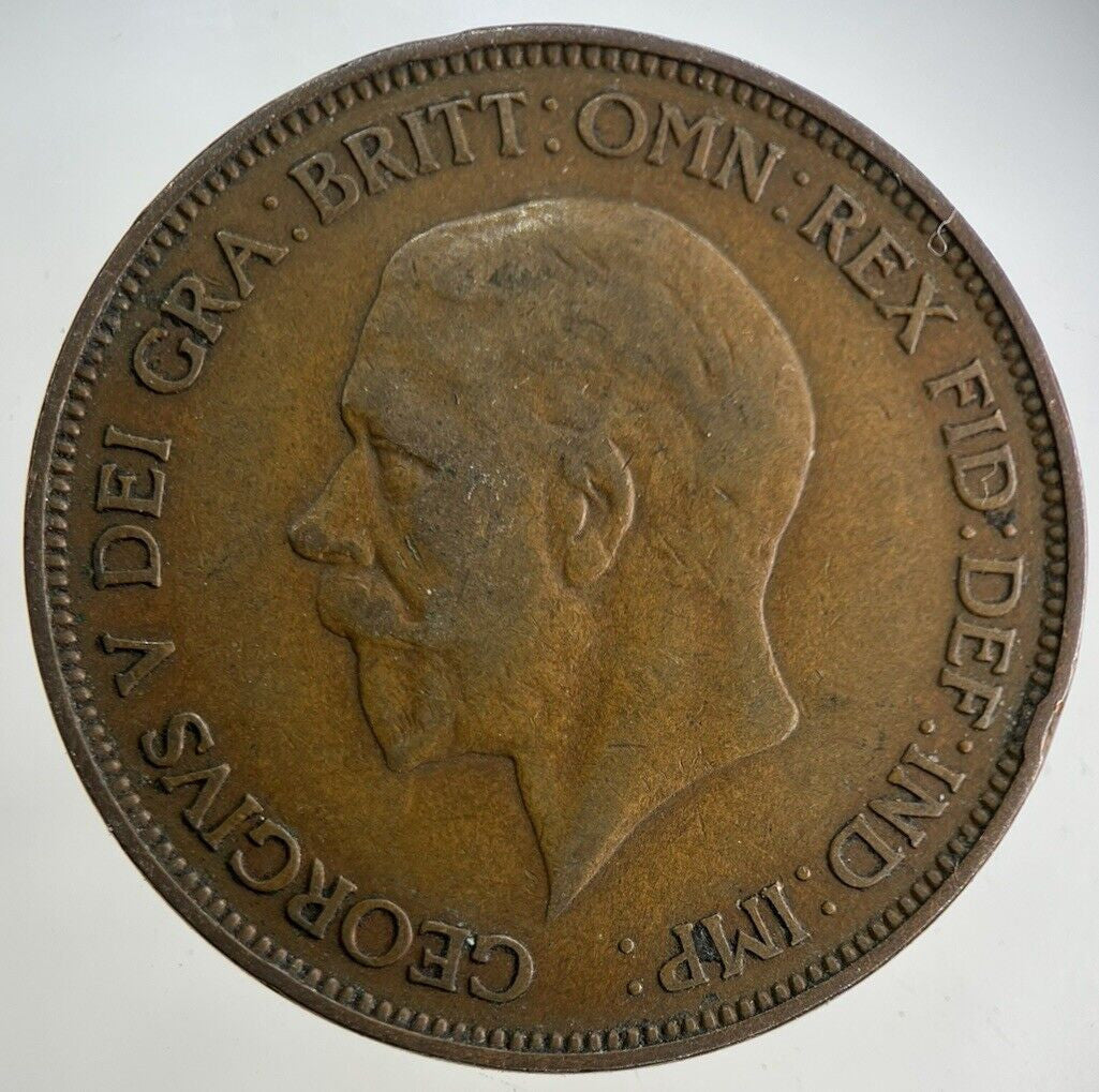 1936 George V One Penny Coin | Fine Collectable Grade