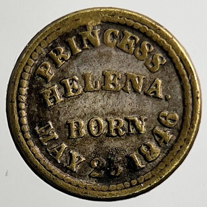 British Princess Helena Mini Token Coin | Fine Collectable Grade