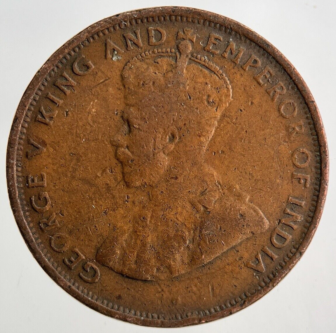 1926 Ceylon One Cent Coin | Fine Collectable Grade