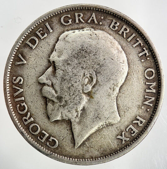 1914 George V Half-Crown Silver Coin | Fine Collectable Grade