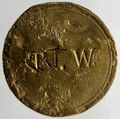 British Queen Victoria Engraved Token Coin | Collectable Grade