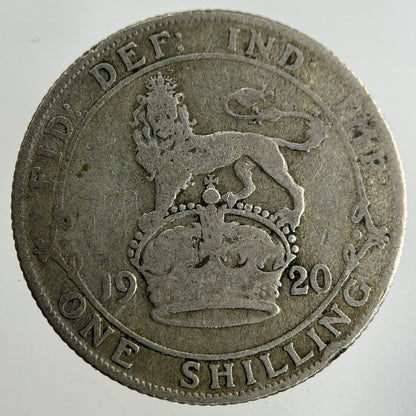 1920 George V Shilling Silver Coin | Collectable Grade