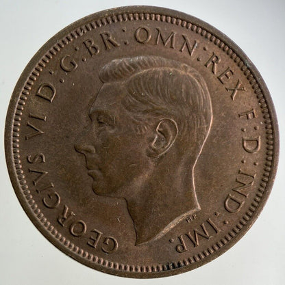 1938 George VI Half - Penny Coin | Very Fine Grade