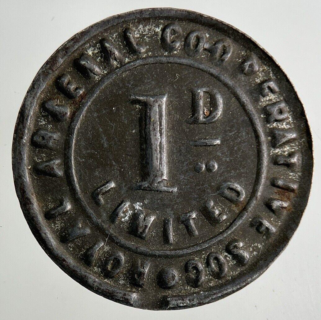 British Arsenal Co - Op 1D Limited Token Coin | Collectable Grade