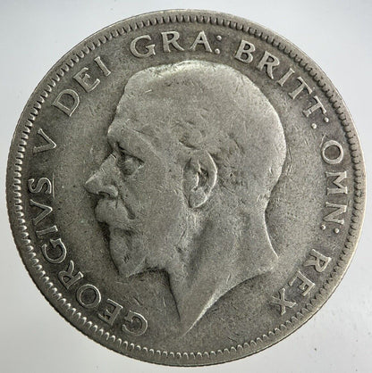 1929 George V Half - Crown Silver Coin | Fine Collectable Grade