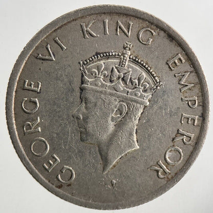 1946 India 1/2 Half Rupee Coin | Very High Grade