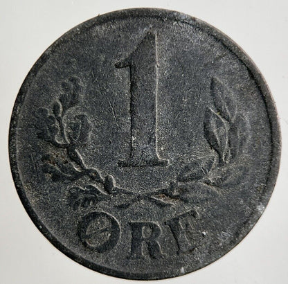 1943 Denmark 1 Ore Coin | Collectable Grade