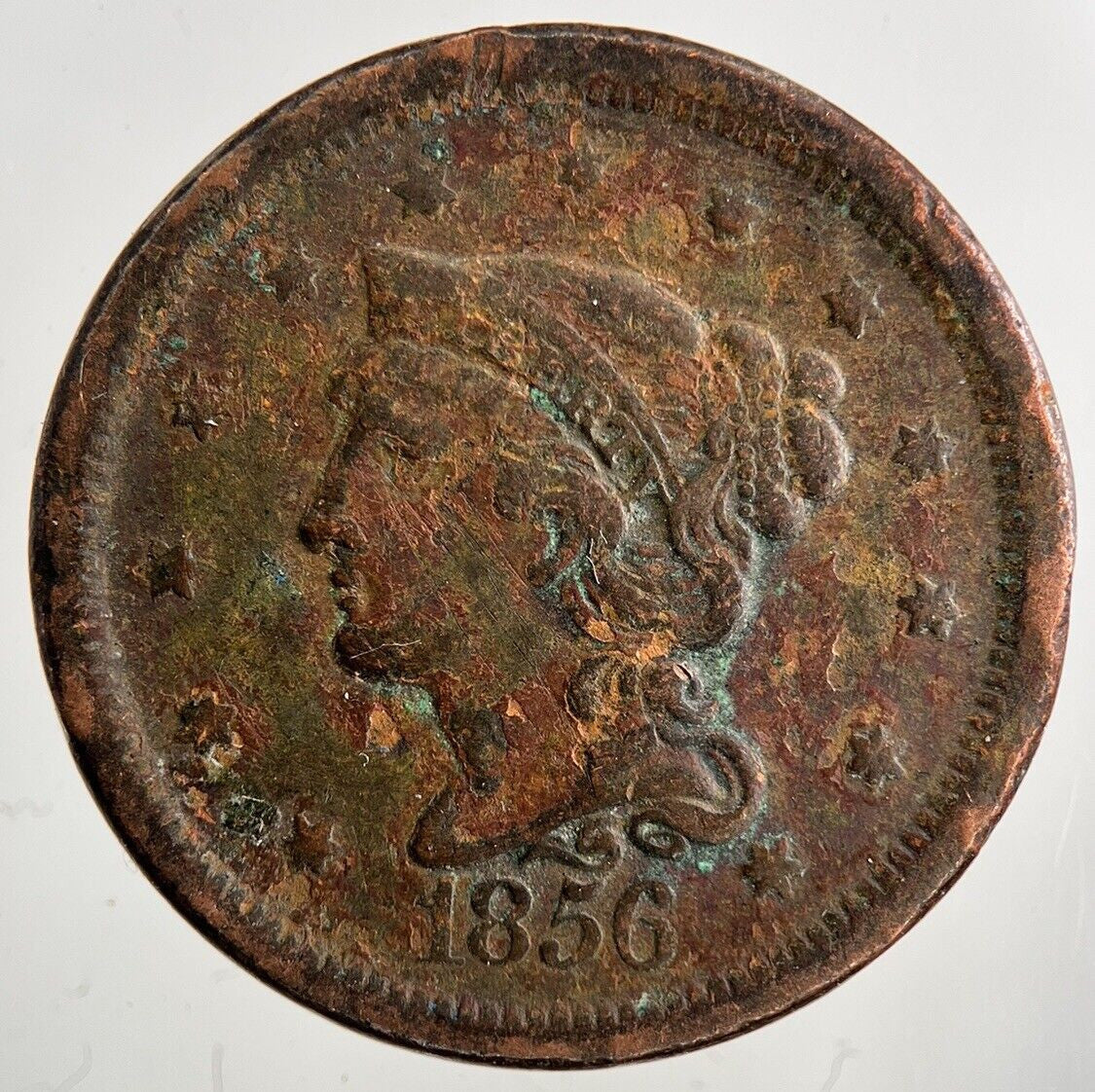 1856 US USA One Cent Coin | Collectable Grade
