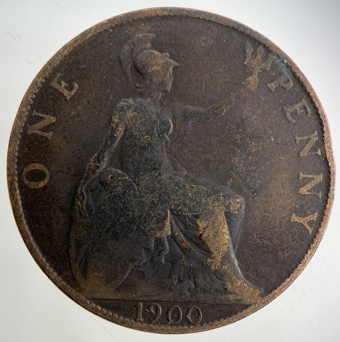 1900 Victoria One Penny Coin | Collectable Grade
