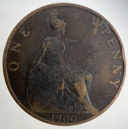 1900 Victoria One Penny Coin | Collectable Grade