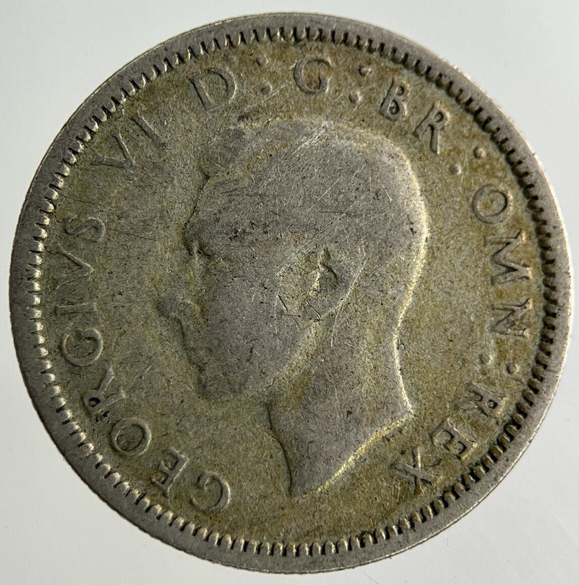 1943 George VI Sixpence Silver Coin | Fine Collectable Grade