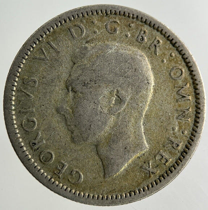 1943 George VI Sixpence Silver Coin | Fine Collectable Grade