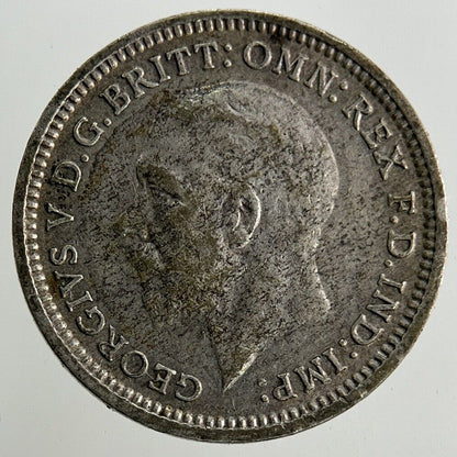 1933 George V Threepence Silver Coin | Fine Collectable Grade