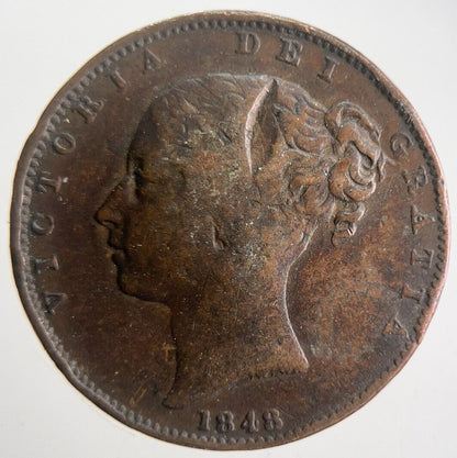 1848 Victoria Farthing Coin | Collectable Grade | a4572