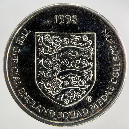 1998 England Football Alan Shearer Token Coin | Very High Grade