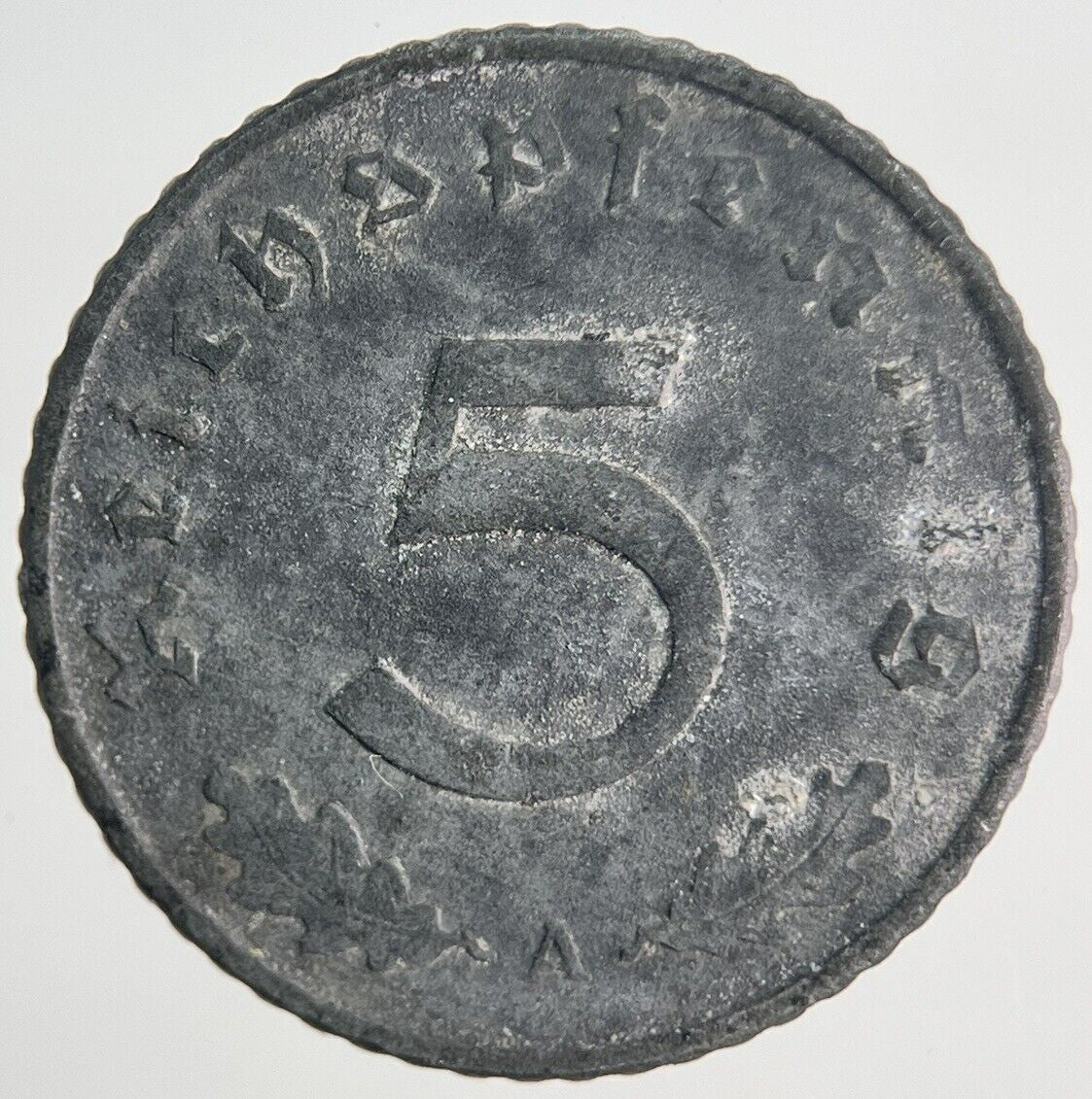 1943 - A Germany Nazi 5 Pfennig Coin | Fine Collectable Grade | a1905