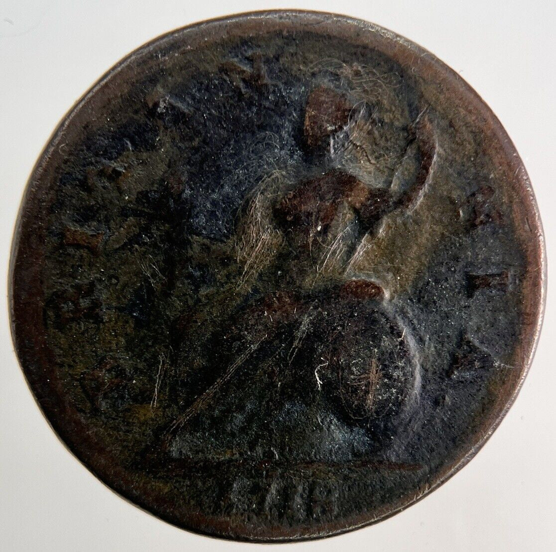 1718 George I 1st Half - Penny Coin | Collectable Grade