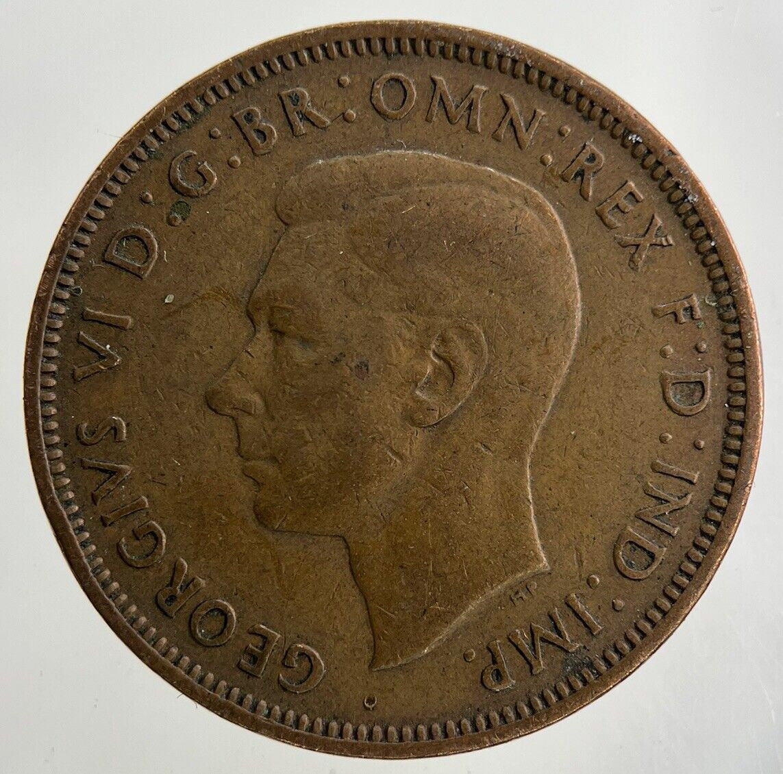 1943 George VI Half - Penny Coin | Collectable Grade