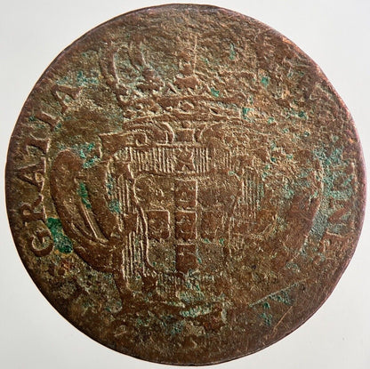 1724 Portugal 3 Reis Coin | Collectable Grade