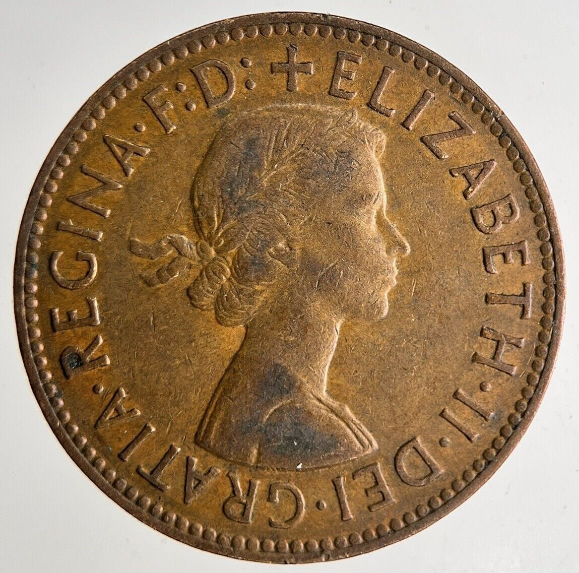 1963 Elizabeth II 2nd Half - Penny Coin | Fine Collectable Grade
