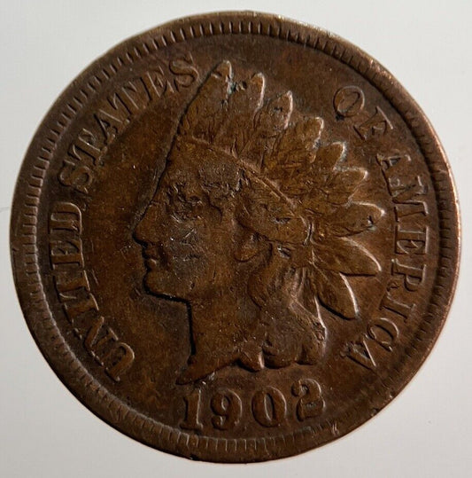 1902 US USA One Cent Coin | Collectable Grade | a3461