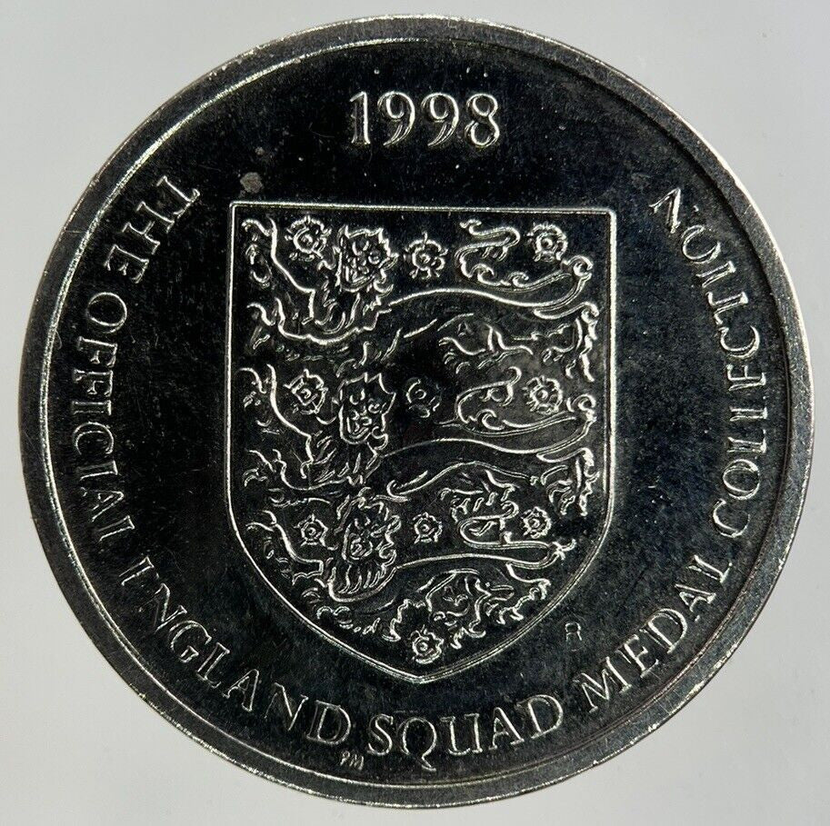 1998 England Football Michael Owen Forward Token Coin | Fine Collectable Grade