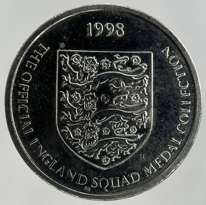 1998 England Football Michael Owen Forward Token Coin | Fine Collectable Grade
