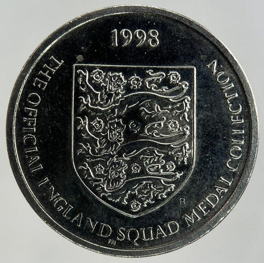 1998 England Football Michael Owen Forward Token Coin | Fine Collectable Grade