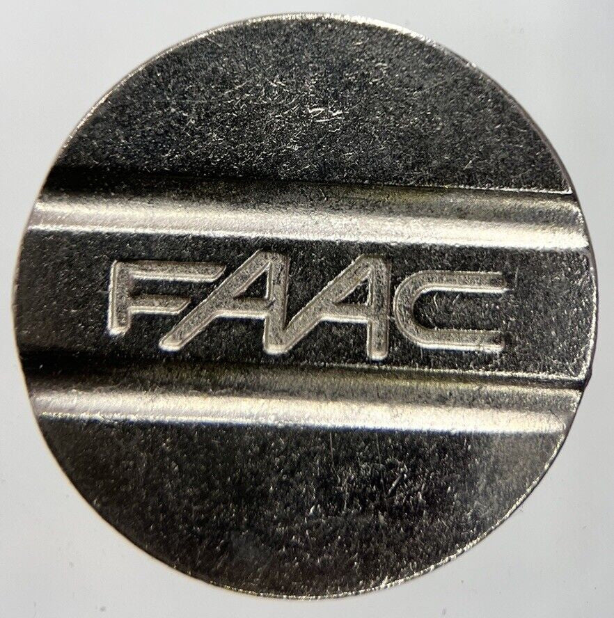 FAAC Gate Passage Parking Token Coin | Collectable Grade | a7327