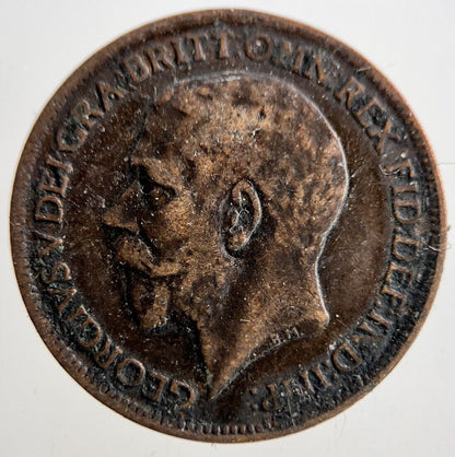 1917 George V Farthing Coin | Fine Collectable Grade