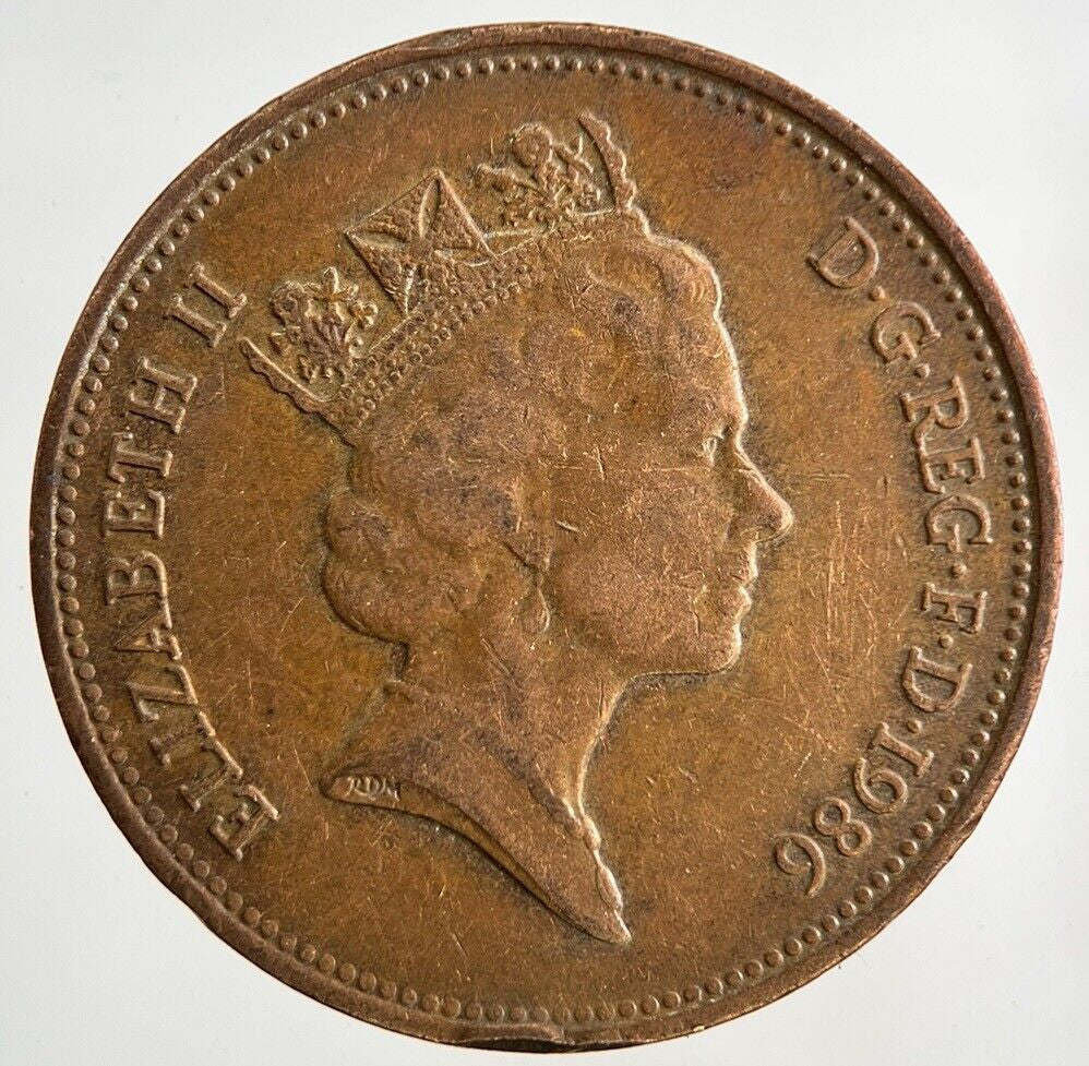 1986 Elizabeth II 2nd 2p Two - Pence Coin | Fine Collectable Grade