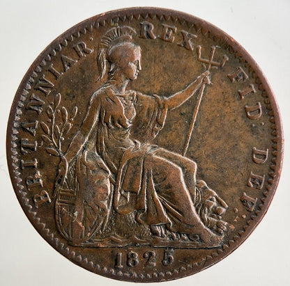 1825 George IV Farthing Coin | Very High Grade
