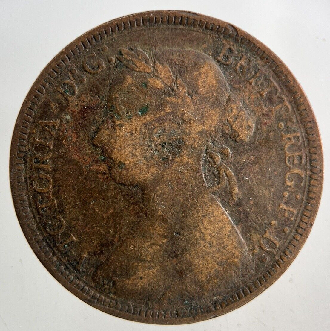 1889 Victoria Half - Penny Coin | Collectable Grade