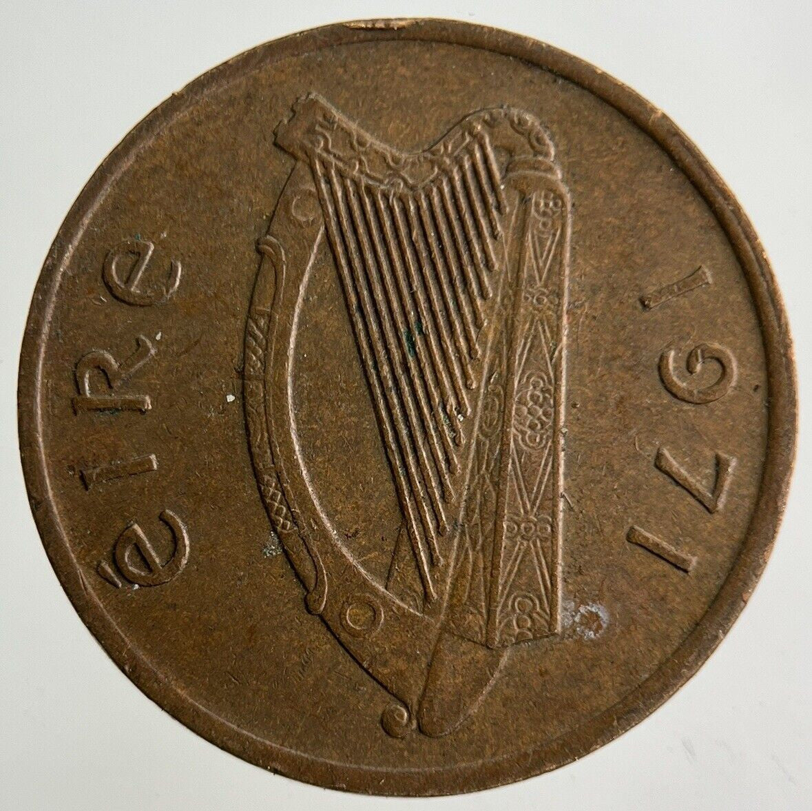 1971 Irish 1p One - Pence Coin | Fine Collectable Grade