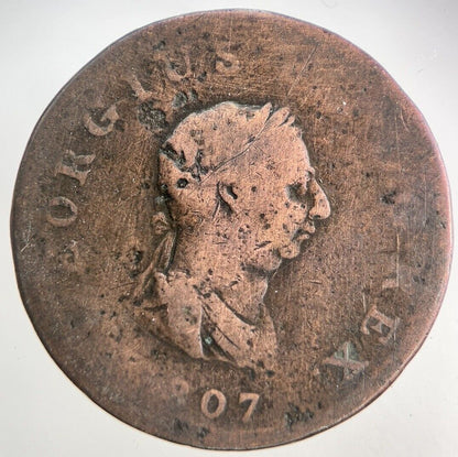 1807 George III 3rd Half - Penny Coin | Collectable Grade