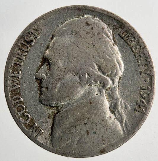 1941 US USA Jefferson Nickel V 5 Cents Coin | Fine Collectable Grade