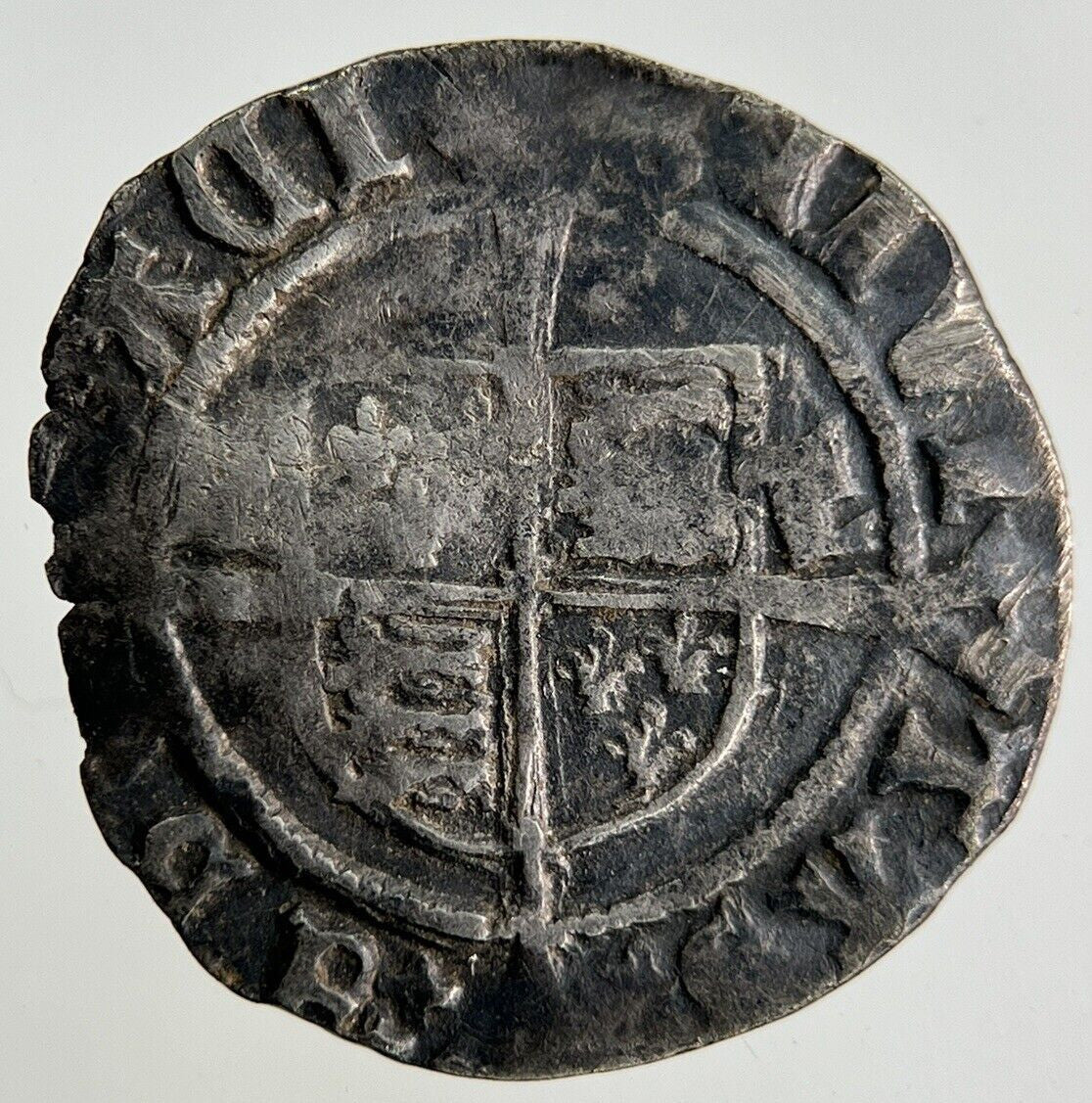 1526-32 Henry VIII Half-Groat Hammered Silver Coin | Fine Collectable Grade