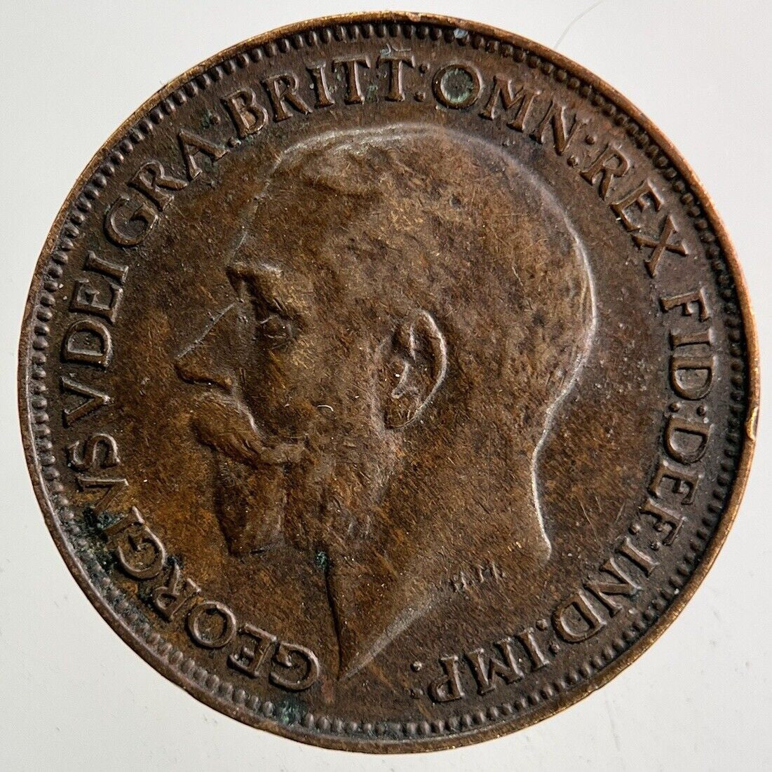 1922 George V Farthing Coin | Very High Grade