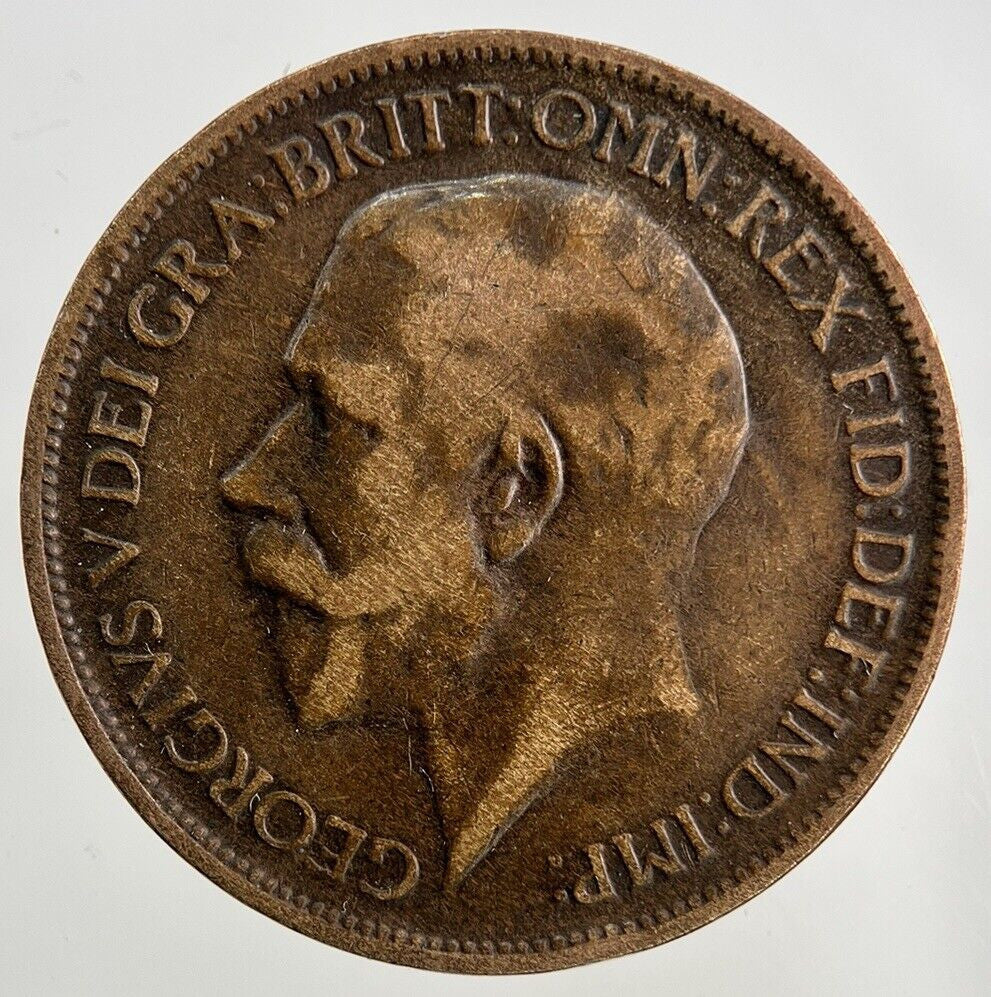 1917 George V Half - Penny Coin | Collectable Grade