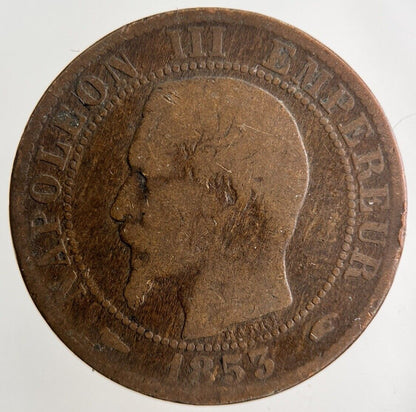 1853 France 5 Centimes Coin | Collectable Grade