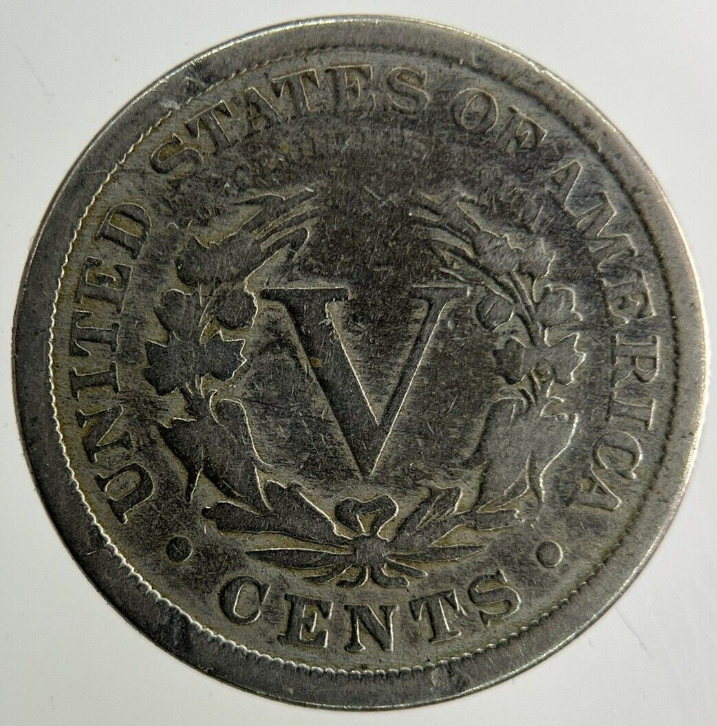 1896 US USA Nickel 5 Cents Coin | Collectable Grade