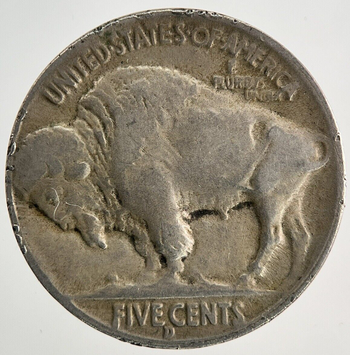 1935 - D US USA Buffalo Indian Head Nickel Coin | Fine Collectable Grade