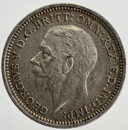 1933 George V Threepence Silver Coin | Very High Grade