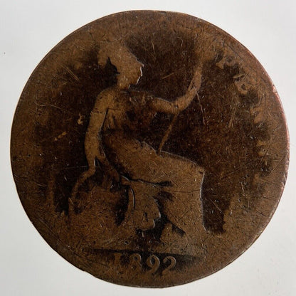 1892 Victoria Half-Penny Coin | Collectable Grade