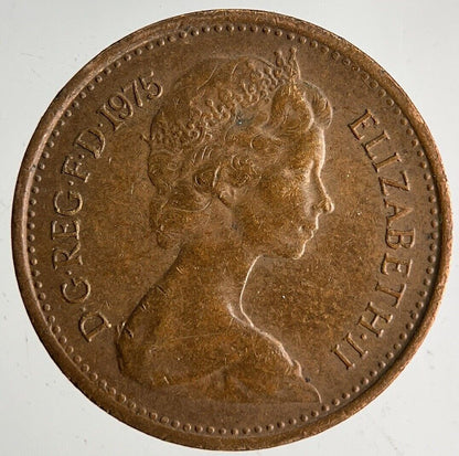 1975 Elizabeth II New 1/2 Half - Penny Coin | Very High Grade