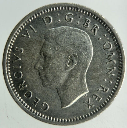 1938 George VI Threepence Silver Coin | Fine Collectable Grade