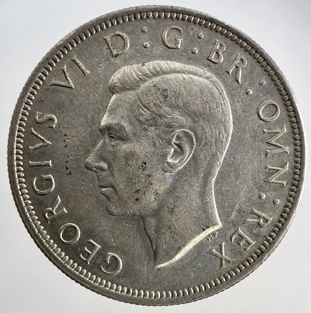 1946 George VI Half - Crown Silver Coin | Very High Grade