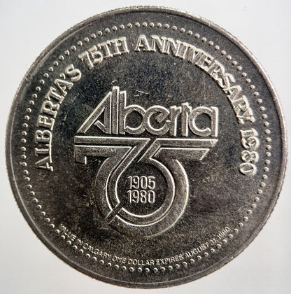 1905 - 1980 Calgary Stampede Dollar Alberta Coin Medal | Collectable Grade | a2005