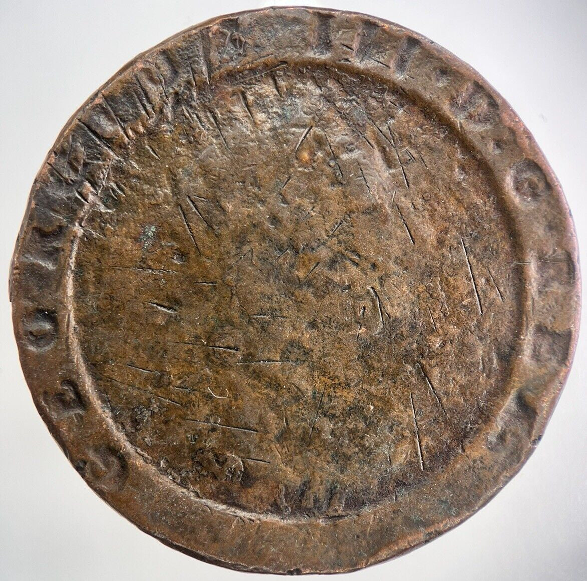 1797 George III Cartwheel Two - Pence Coin | Collectable Grade