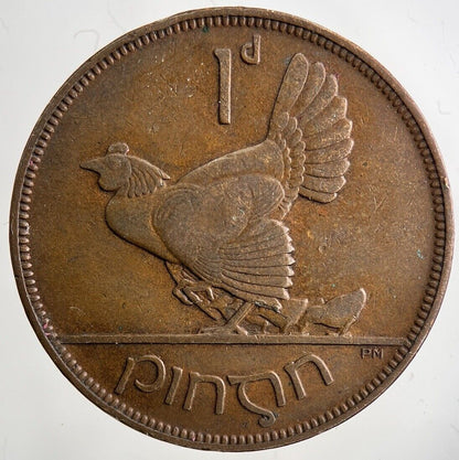 1928 Irish One Penny Coin | Fine Collectable Grade